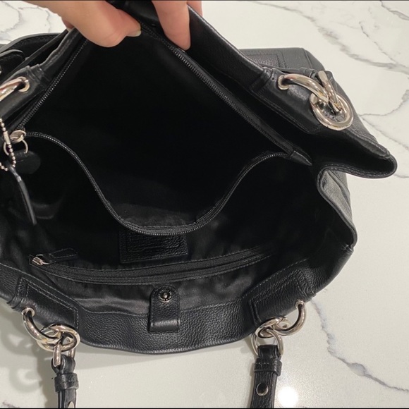 Coach Penelope black peopled leather purse - Picture 8 of 11